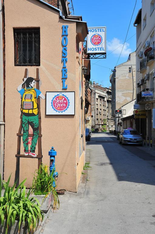 Hostel Bed N Beer Belgrad Exterior foto