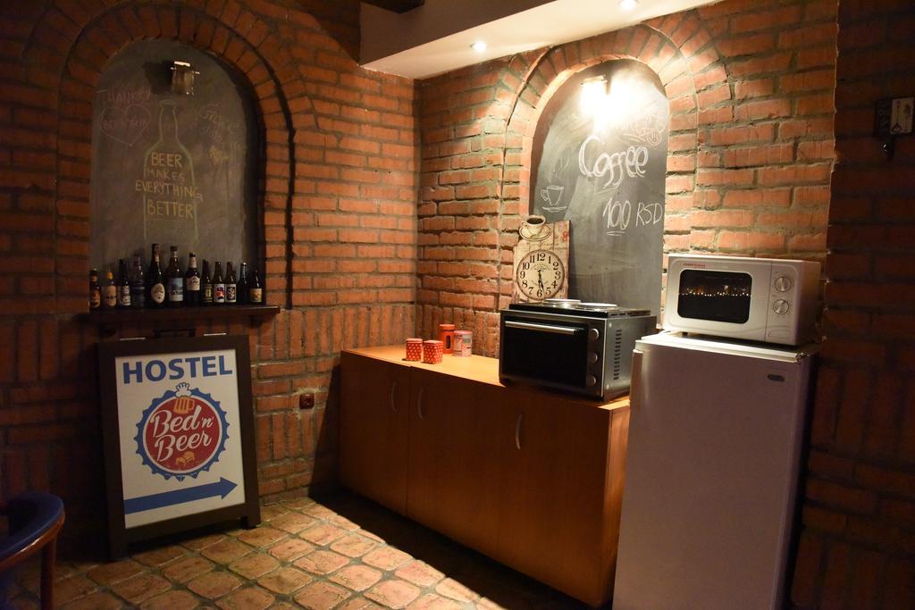 Hostel Bed N Beer Belgrad Exterior foto